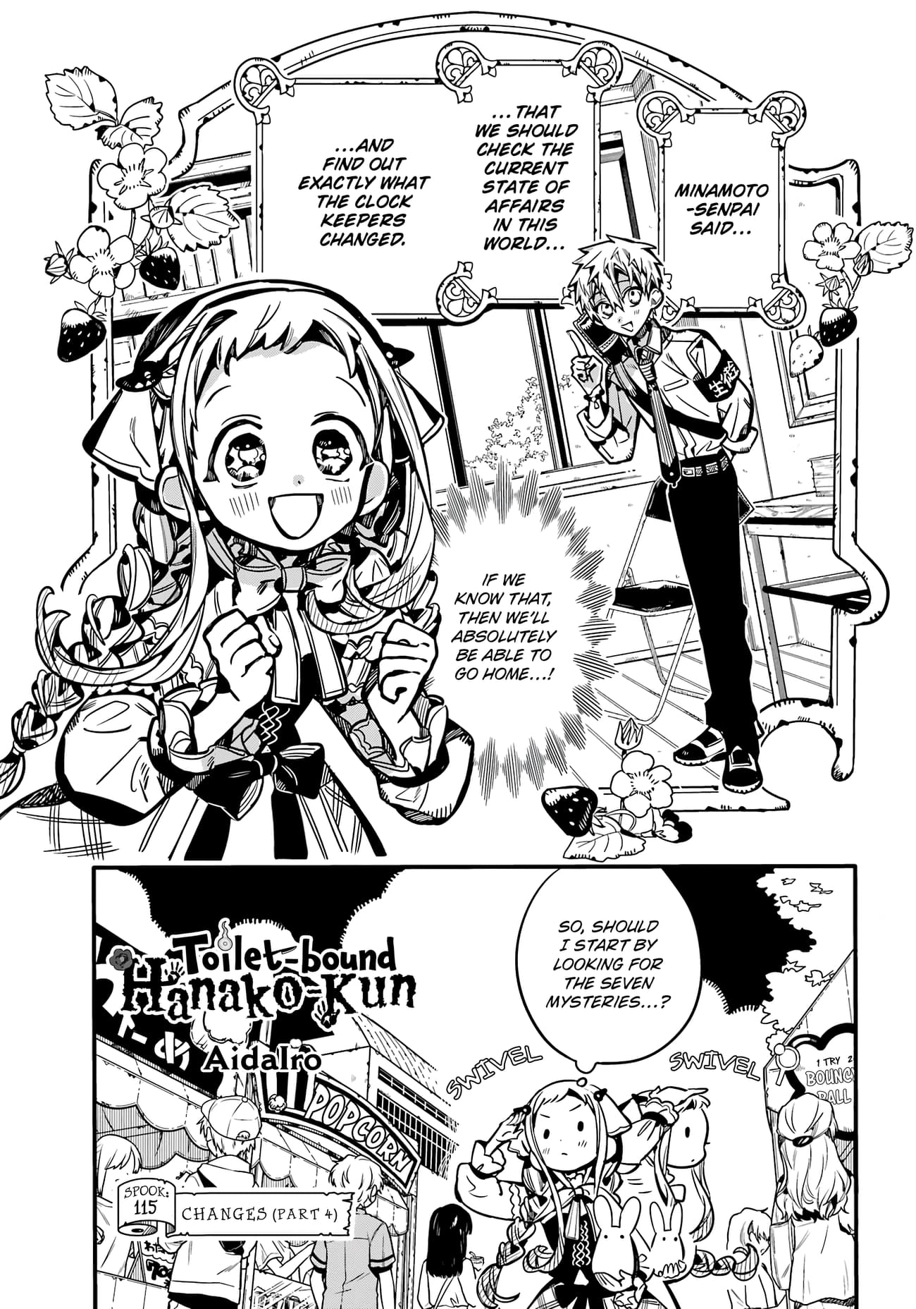 Toilet Bound Hanako Kun, Chapter 115 image 02